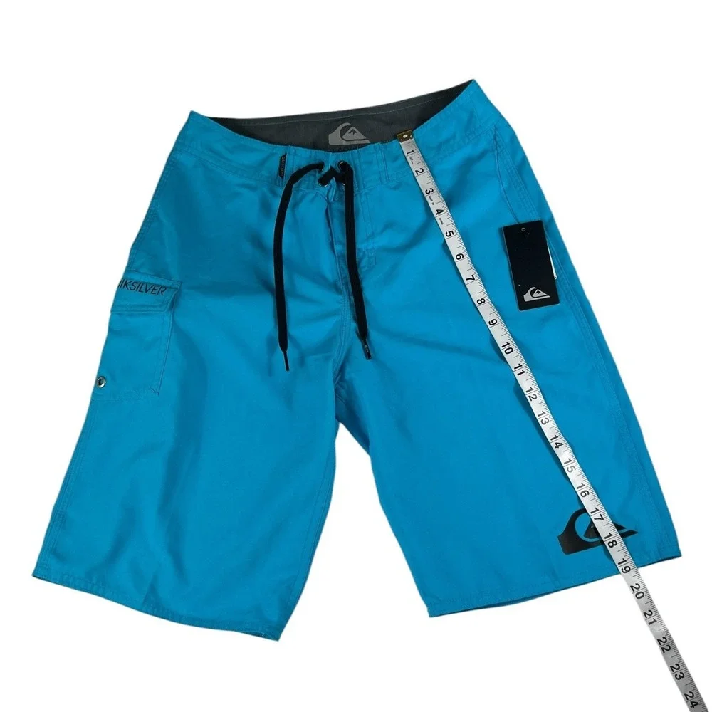 Quiksilver Boys Blue Everyday 19 Youth Boardshorts Swim‎ Trunks Size 27 NWT